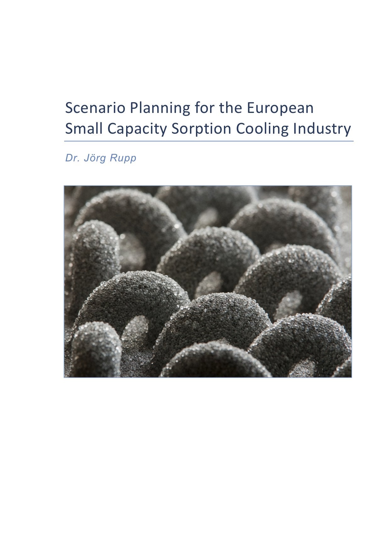 Scenario Planning for the European Small Capacity Sorption Cooling Industry: Strategies in an uncertain environment Law