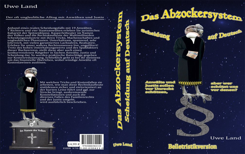 Product Image: Das Abzockersystem - Scheidung auf Deutsch: Belletristikversion