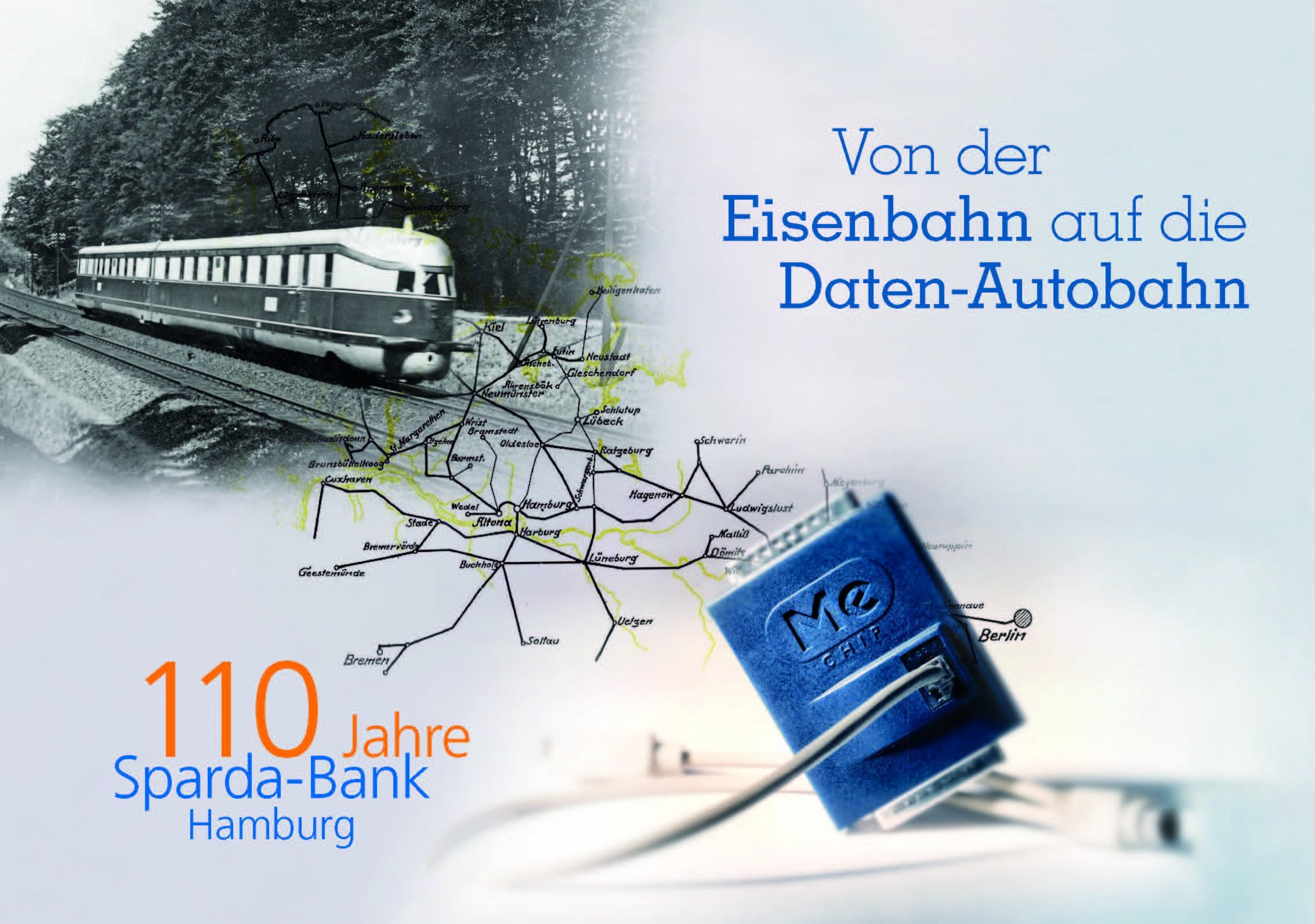 Von der Eisenbahn auf die Daten-Autobahn - 110 Jahre Sparda-Bank Hamburg Books