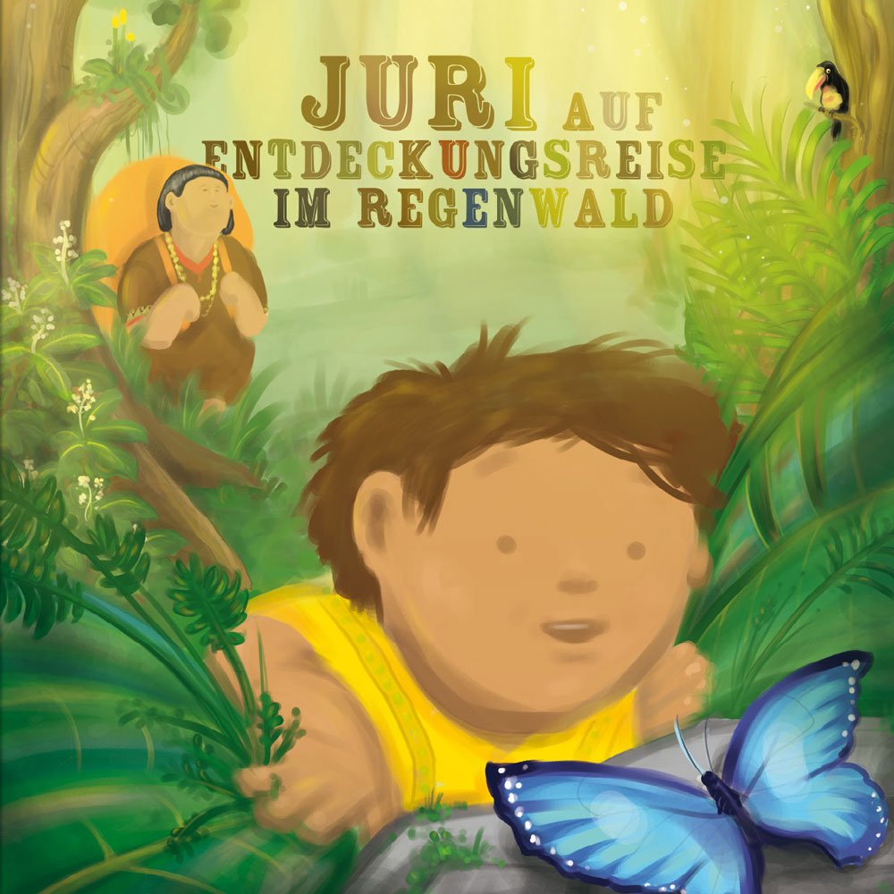 Juri auf Entdeckungsreise im Regenwald Books