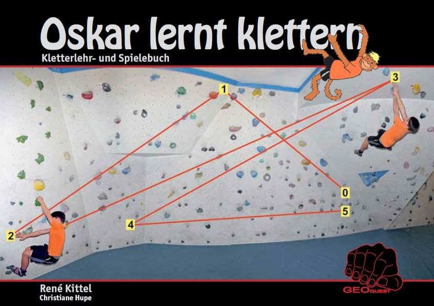 Oskar lernt klettern: Kletterlehr- und Spielebuch Reference Books