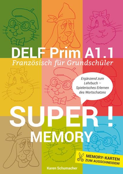 DELF Prim A 1.1 Super! Memory: Französisch für Grundschüler Learning & Reference