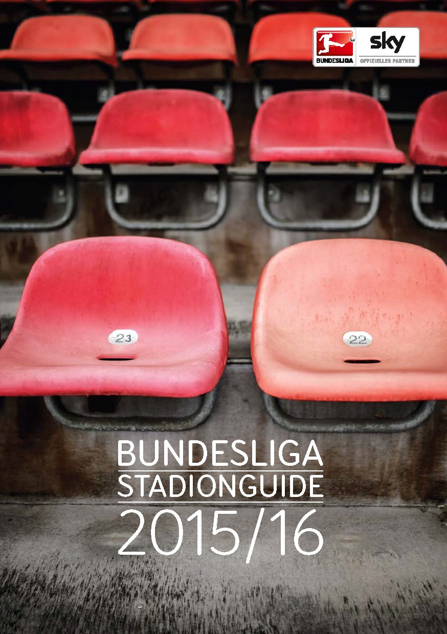 Sky Bundesliga Stadionguide 2015/16 Books