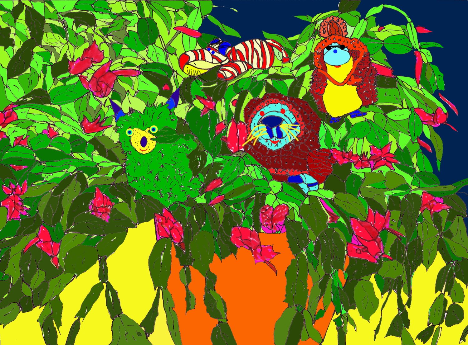 Was der kleine Ef-Tiger und seine Freunde so machen Children's books
