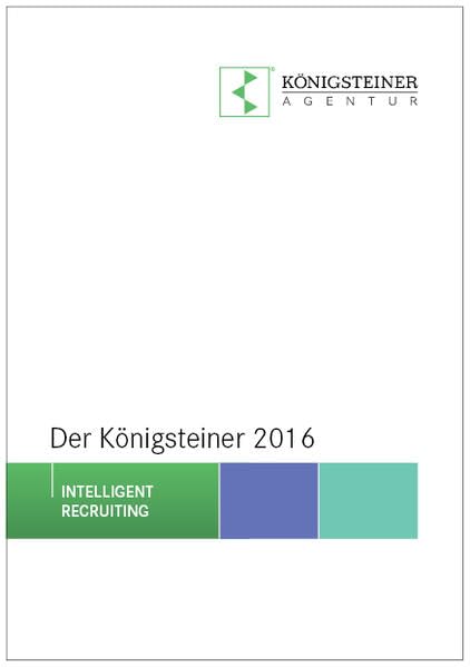 Der Königsteiner 2016: INTELLIGENT RECRUITING Law