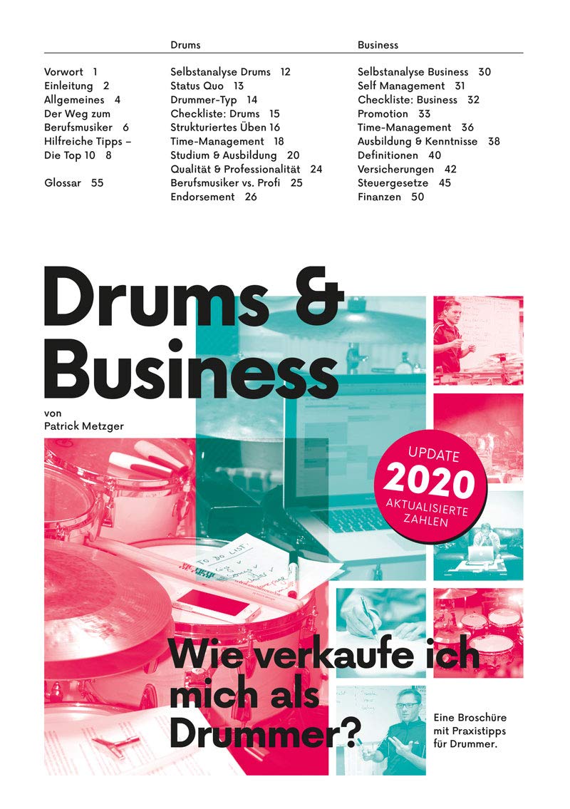 Drums & Business - Wie verkaufe ich mich als Drummer? Books