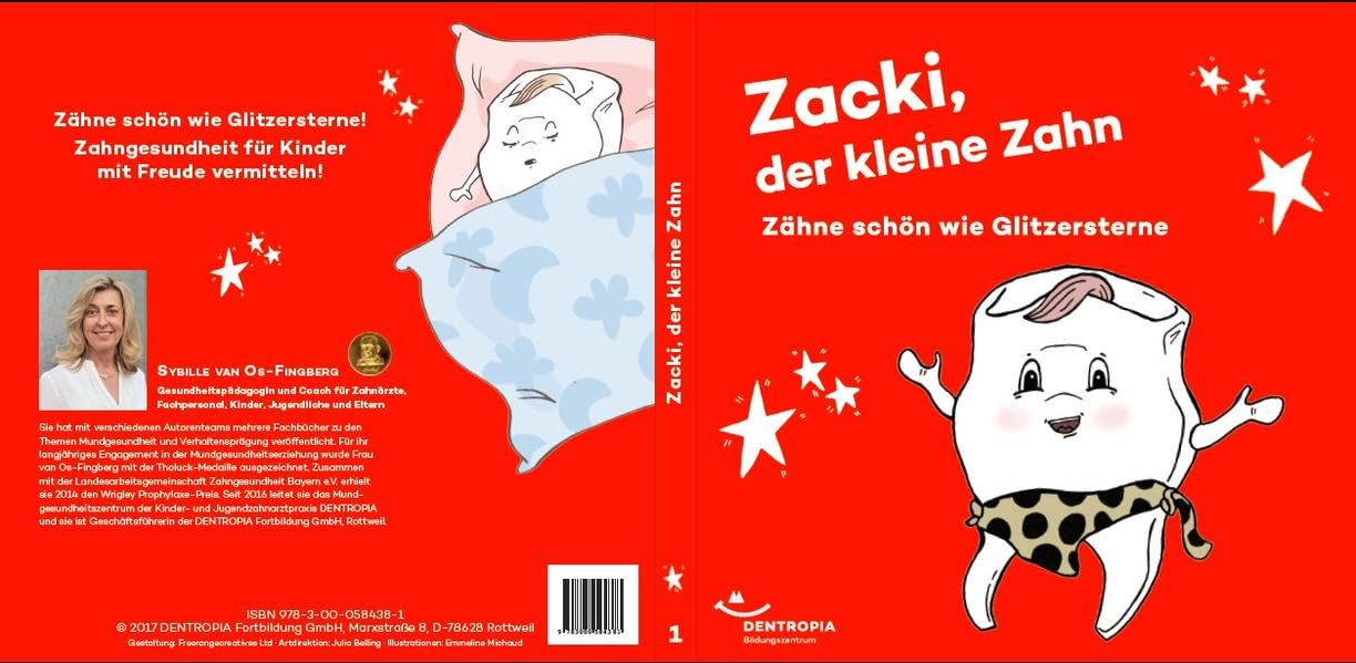 Zacki, der kleine Zahn: Zähne schön wie Glitzersterne (Zähne schön wie Glitzersterne! / Zahngesundheit für Kinder mit Freude vermitteln!) Health, Nutrition & Fitness