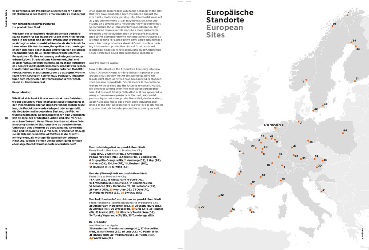 Europan 14 - Produktive Städte / Productive Cities: Ergebnisse / Results Books
