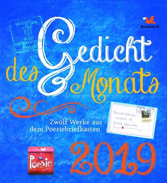 Gedicht des Monats - Zwölf Werke aus dem Poesiebriefkasten, Kalender Poetry