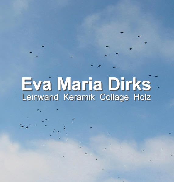 Eva Maria Dirks: Leinwand Keramik Collage Holz Film, Art & Culture