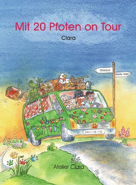 Mit 20 Pfoten on Tour: Ein Bilderbuch für Klein und Groß Children's books