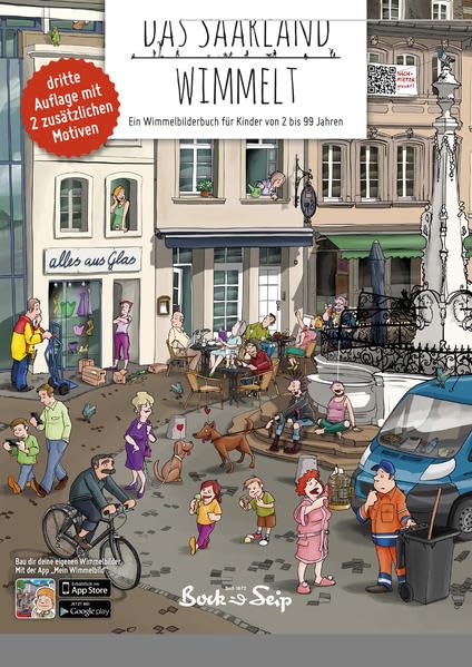 Das Saarland wimmelt Band 1: Pappbilderbuch mit 9 wimmligen Orten aus dem Saarland Children's books