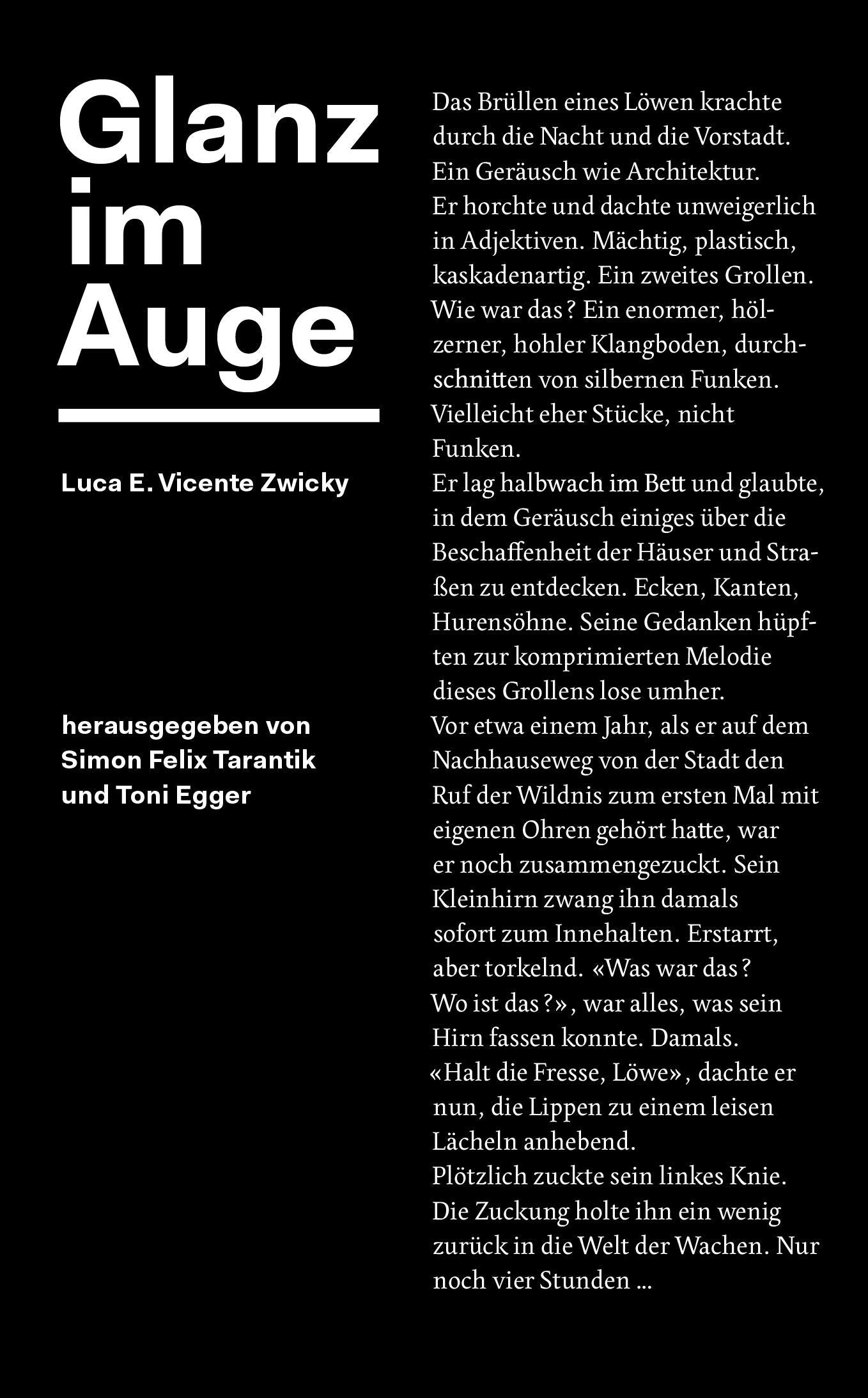 Glanz im Auge Books