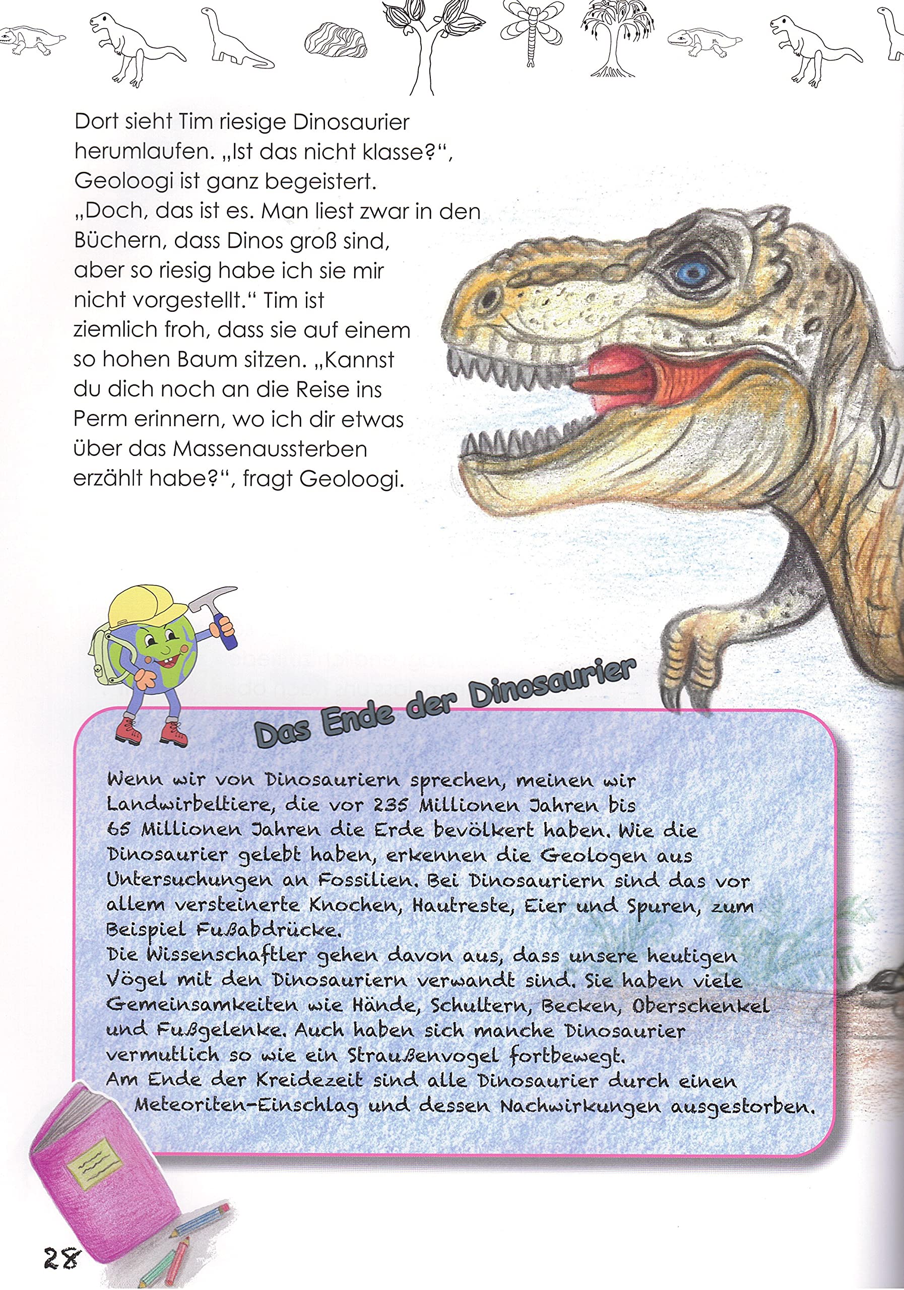 Was erzählen die Steine, Geoloogi?: Die Reise in die Urzeit geht weiter / Band 2 Children's books