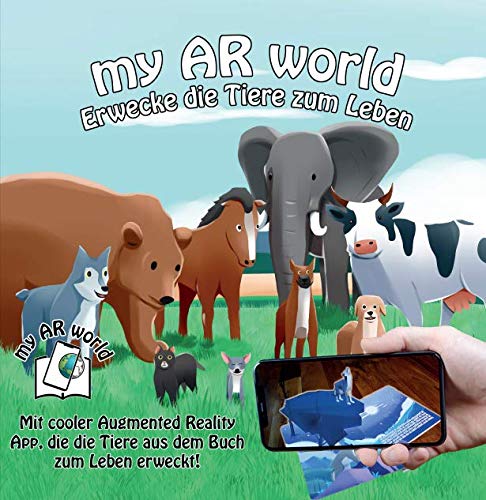 my AR world Erwecke die Tiere zum Leben book