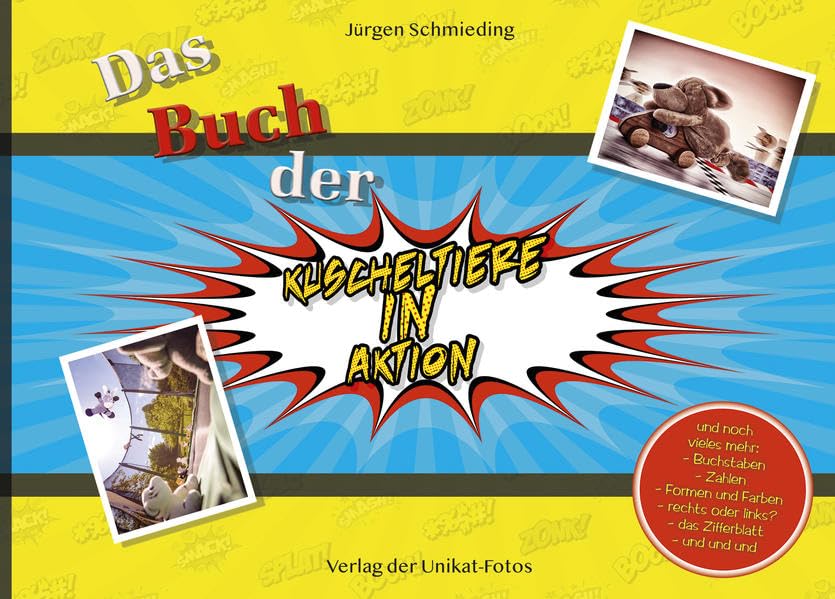 Das Buch der Kuscheltiere in Aktion Photography