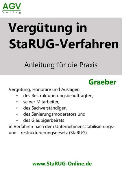 Vergütung in StaRUG-Verfahren: Anleitung für die Praxis Law
