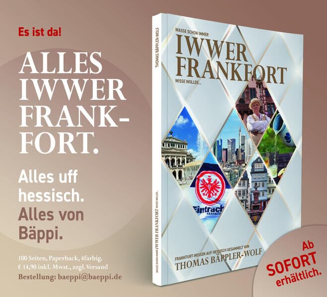 Wasse schon immer iwwer Frankfort wisse wollde Film, Art & Culture