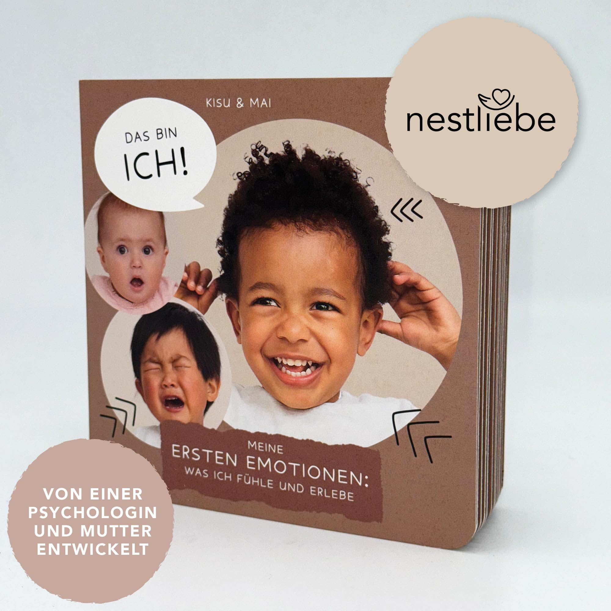 Das bin ich: Was ich fühle und erlebe! - Emotionen Buch - von Kisu & Mai - Buch zur Förderung der emotionalen Intelligenz mit realistischen Bildern Books