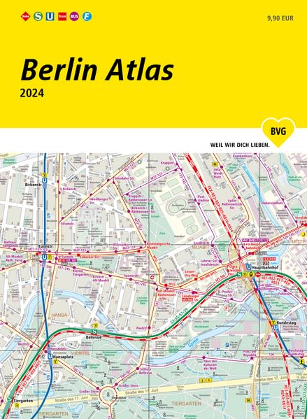 Berlin Atlas 2024 Maps & Plans