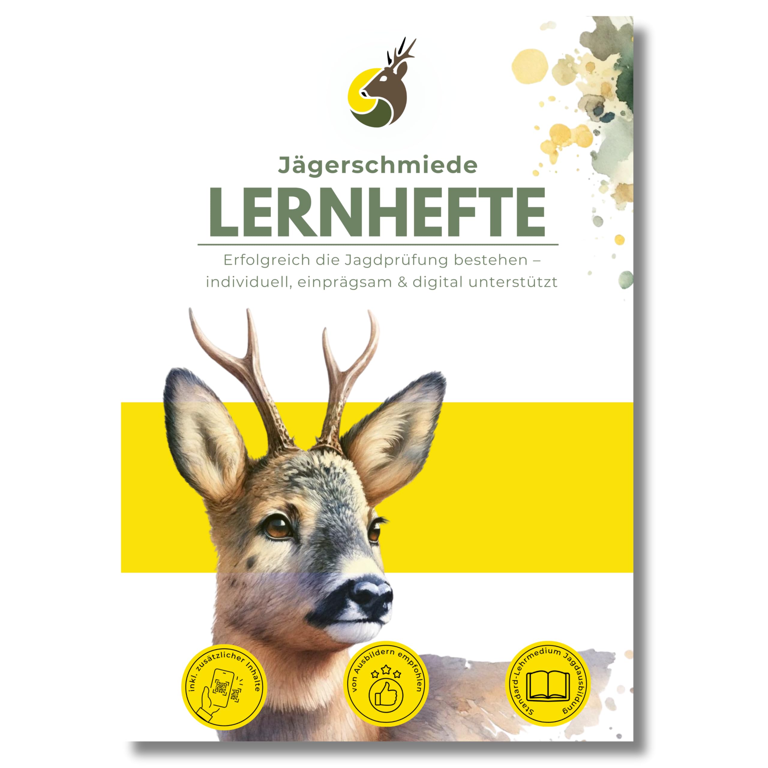 Jägerschmiede Lernhefte: Erfolgreich die Jagdprüfung bestehen & sicher zum Jagdschein – individuell, einprägsam & digital unterstützt Leisure & Fun