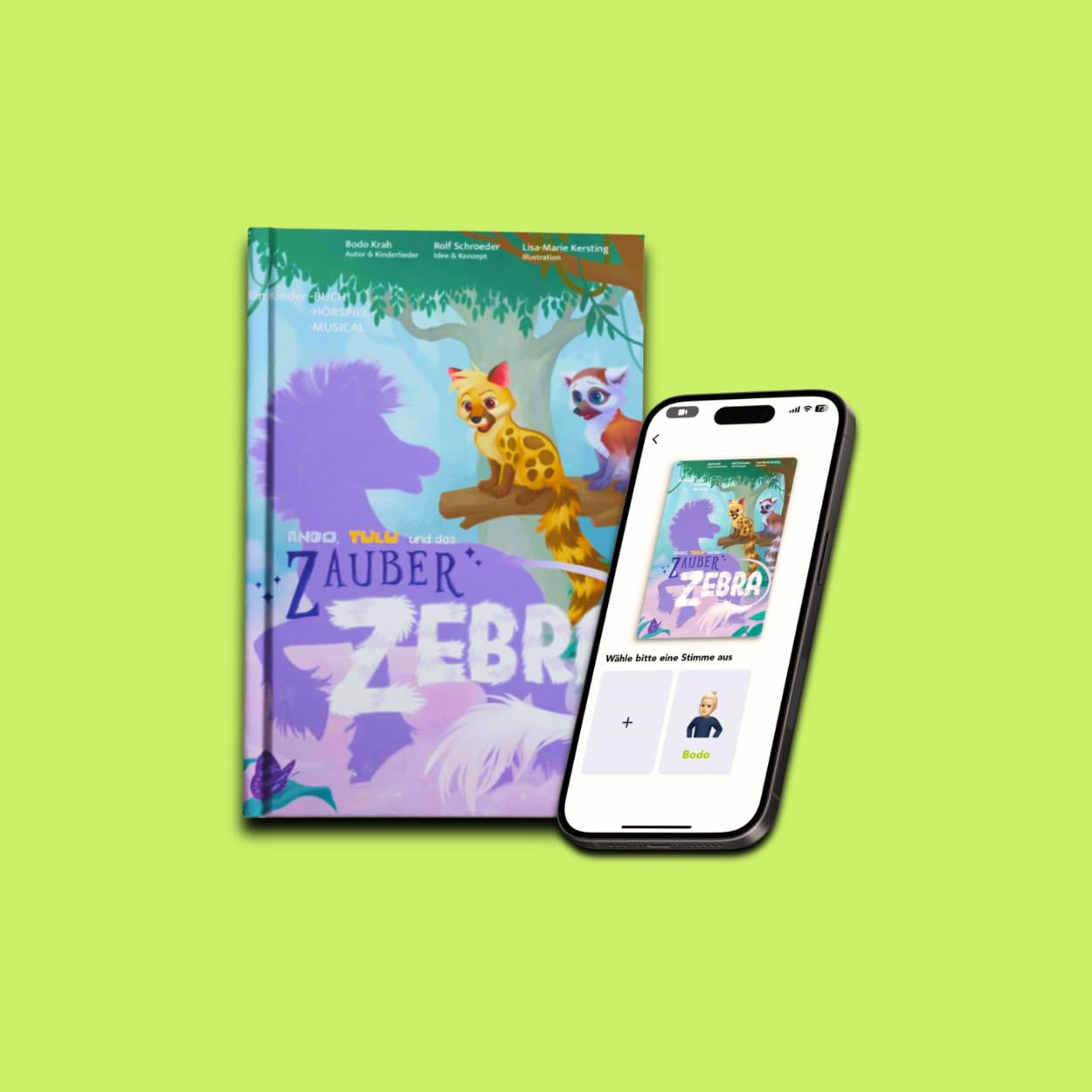 Ando Tulu und das Zauberzebra: Ein Kinder - Buch - Hörerlebnis book