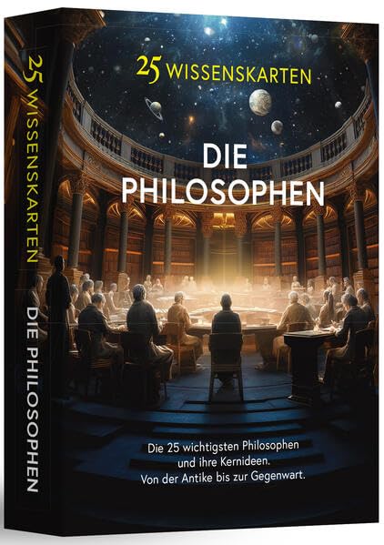 25 Wissenskarten – Die Philosophen: Einstieg in die Philosophie: 2 book