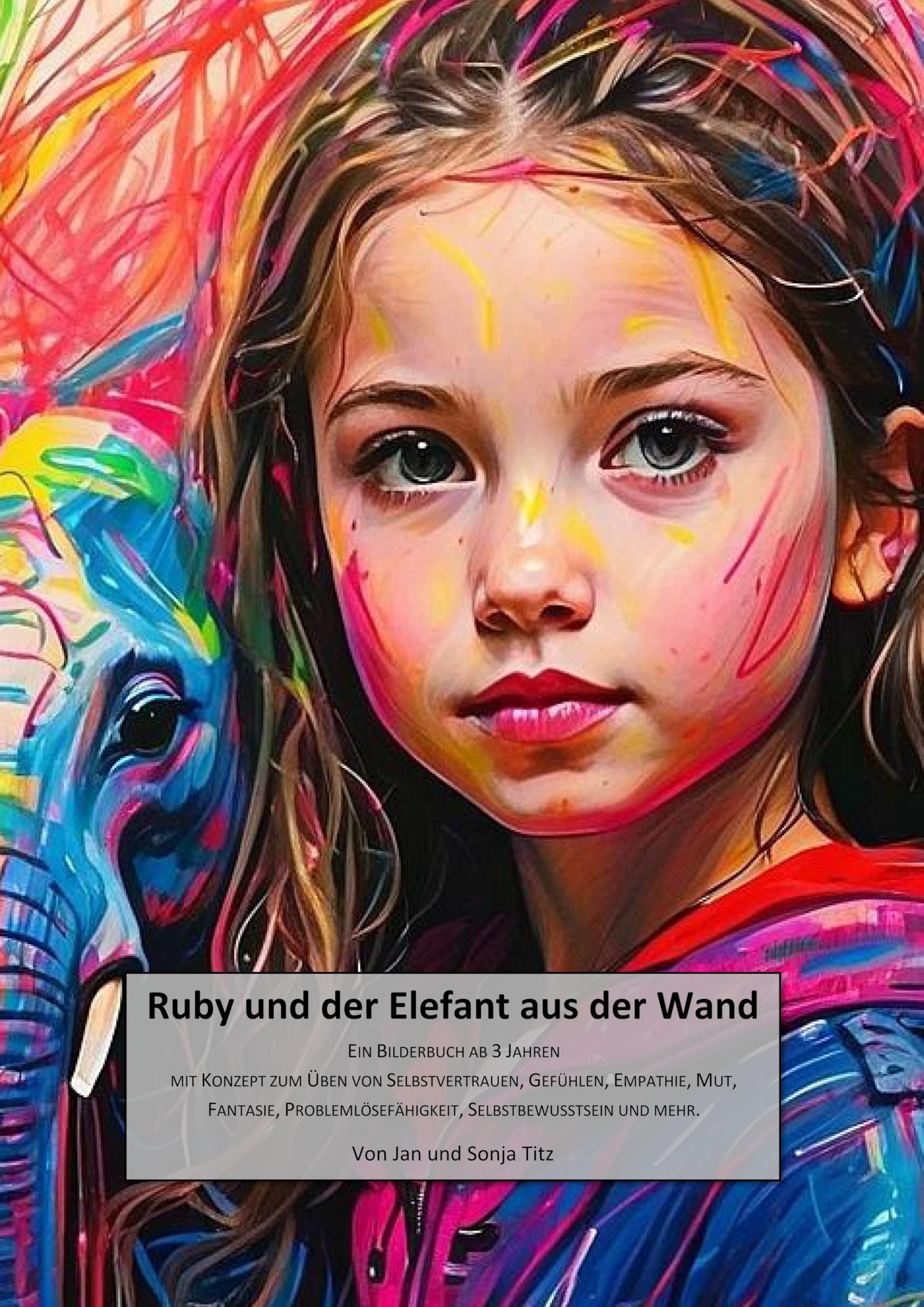 Ruby und der Elefant aus der Wand Ein Bilderbuch ab 3 Jahren mit Konzept zum Üben von Selbstvertrauen, Gefühlen, Empathie, Mut, Fantasie, Problemlösefähigkeit, Selbstbewusstsein und mehr. Books