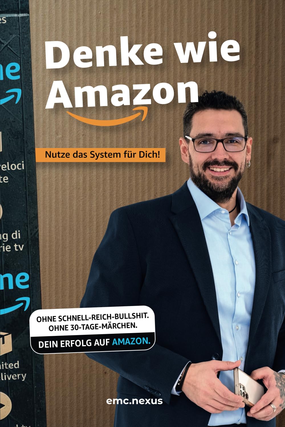 Denke wie Amazon - Nutze das System für dich!: Der ehrliche Praxis-Leitfaden: So baust du dein Amazon-Business nachhaltig und profitabel auf - ohne schnell reich Bullshit und 30-Tage-Märchen. Business, Finance & Career