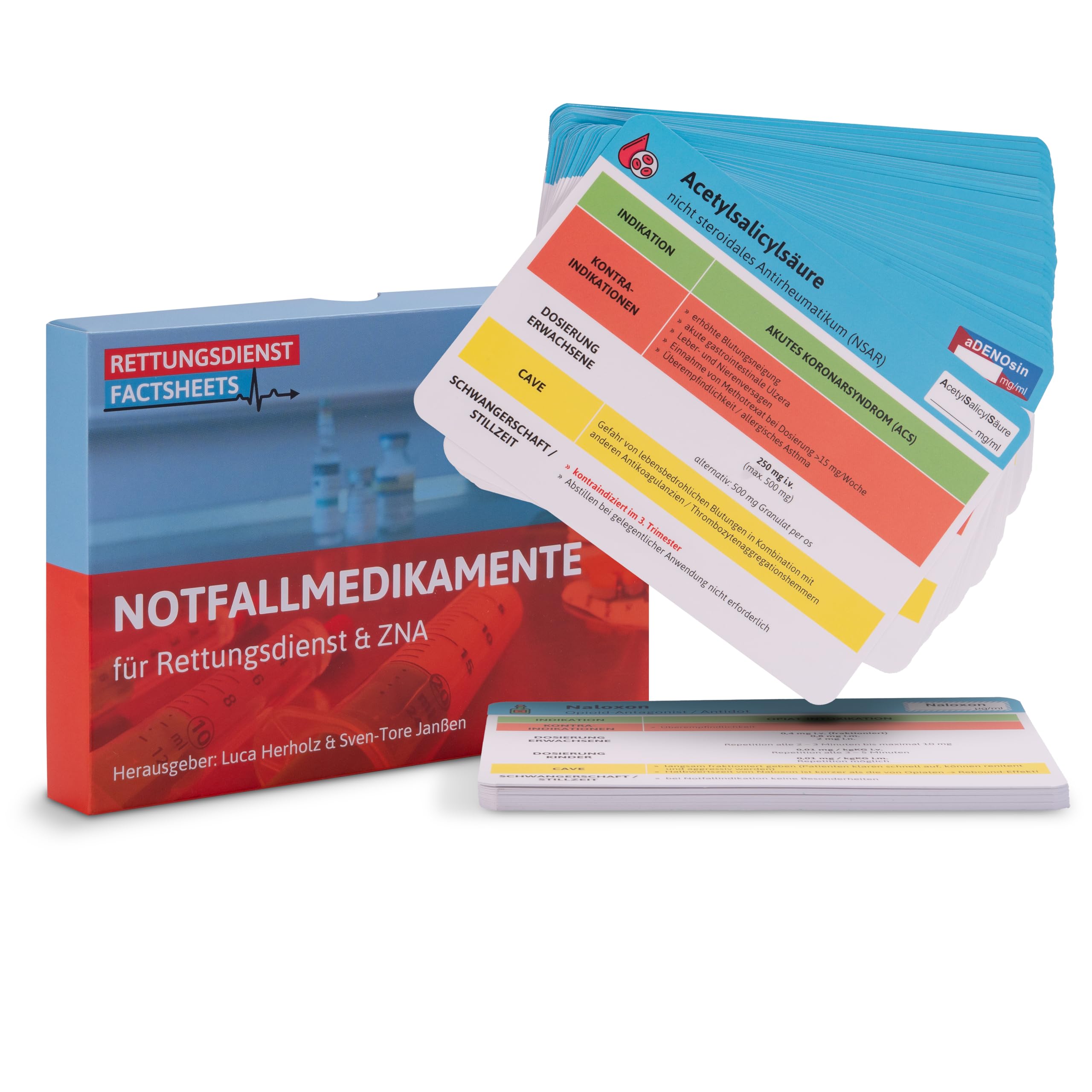 Notfallmedikamente für Rettungsdienst und ZNA Medicine