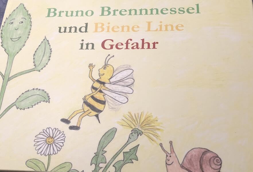 Bruno Brennnessel und Biene Line in Gefahr Business & Technology