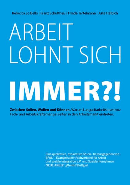 Arbeit lohnt sich immer?!: Zwischen Sollen, Wollen und Können. Warum Langzeitarbeitslose trotz Fach- und Arbeitskräftemangel selten in den Arbeitsmarkt eintreten. Law