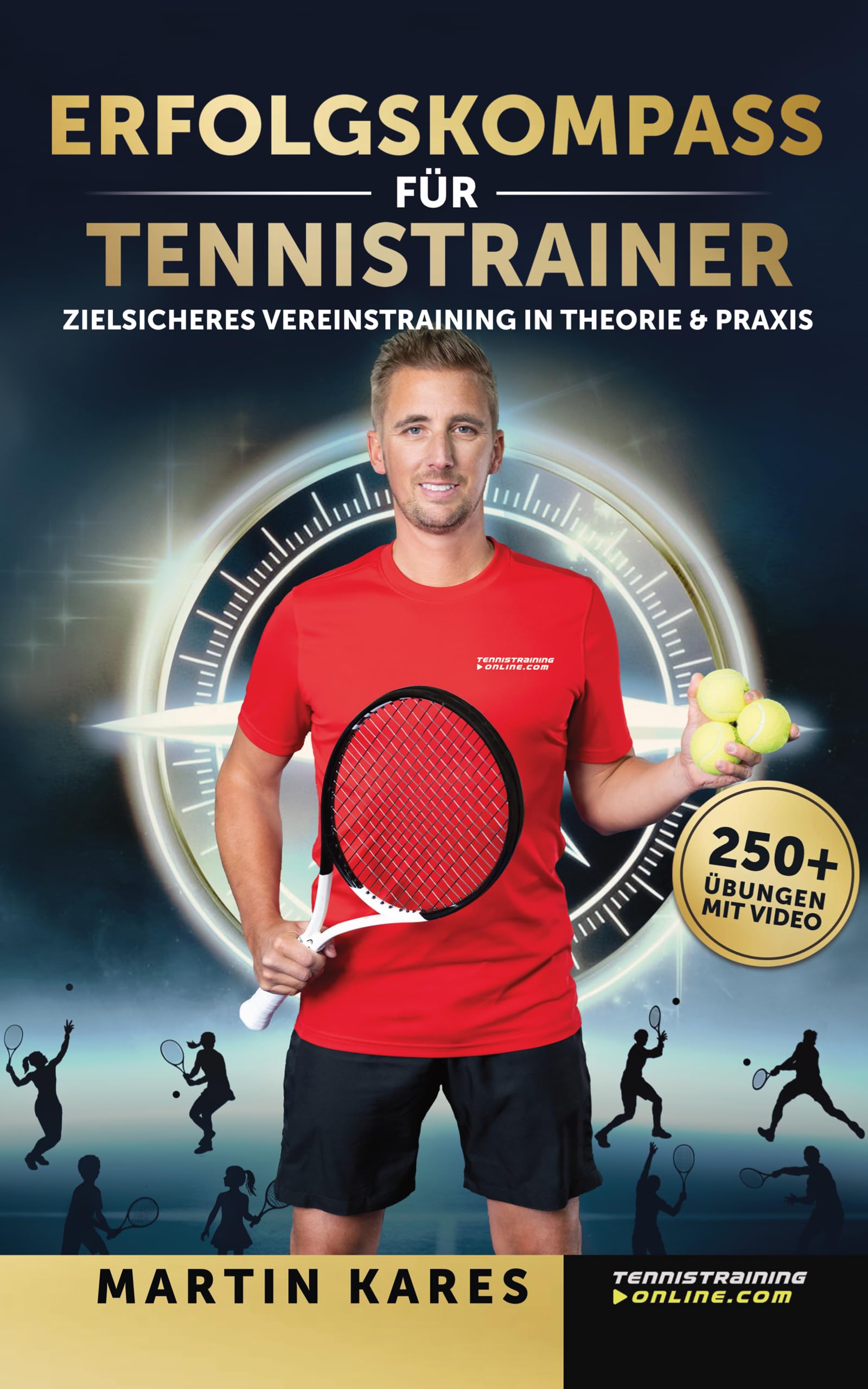 Erfolgskompass für Tennistrainer - Zielsicheres Vereinstraining in Theorie & Praxis - Tennisbuch von Martin Kares Books