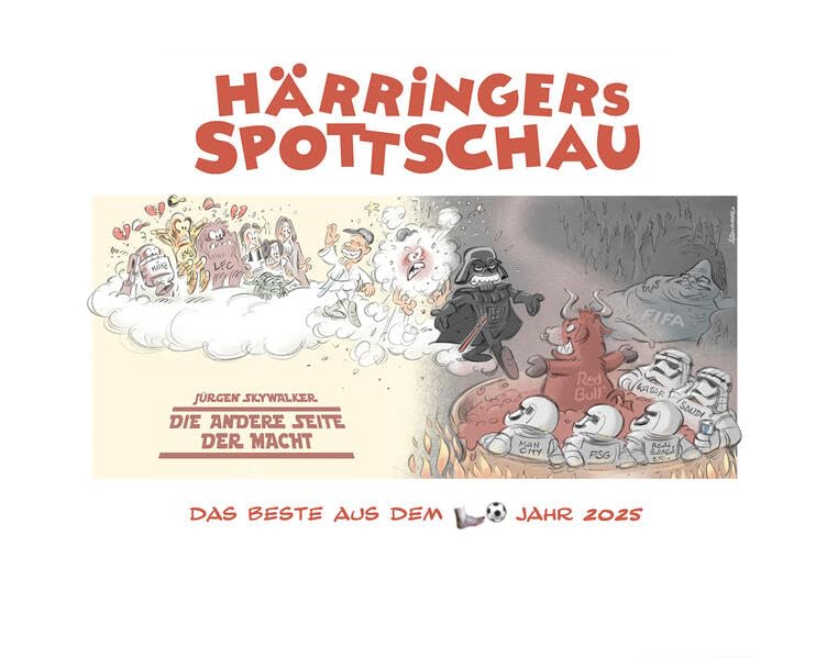 Härringers Spottschau 2025: Das Beste aus dem Fußballjahr 2025 Manga