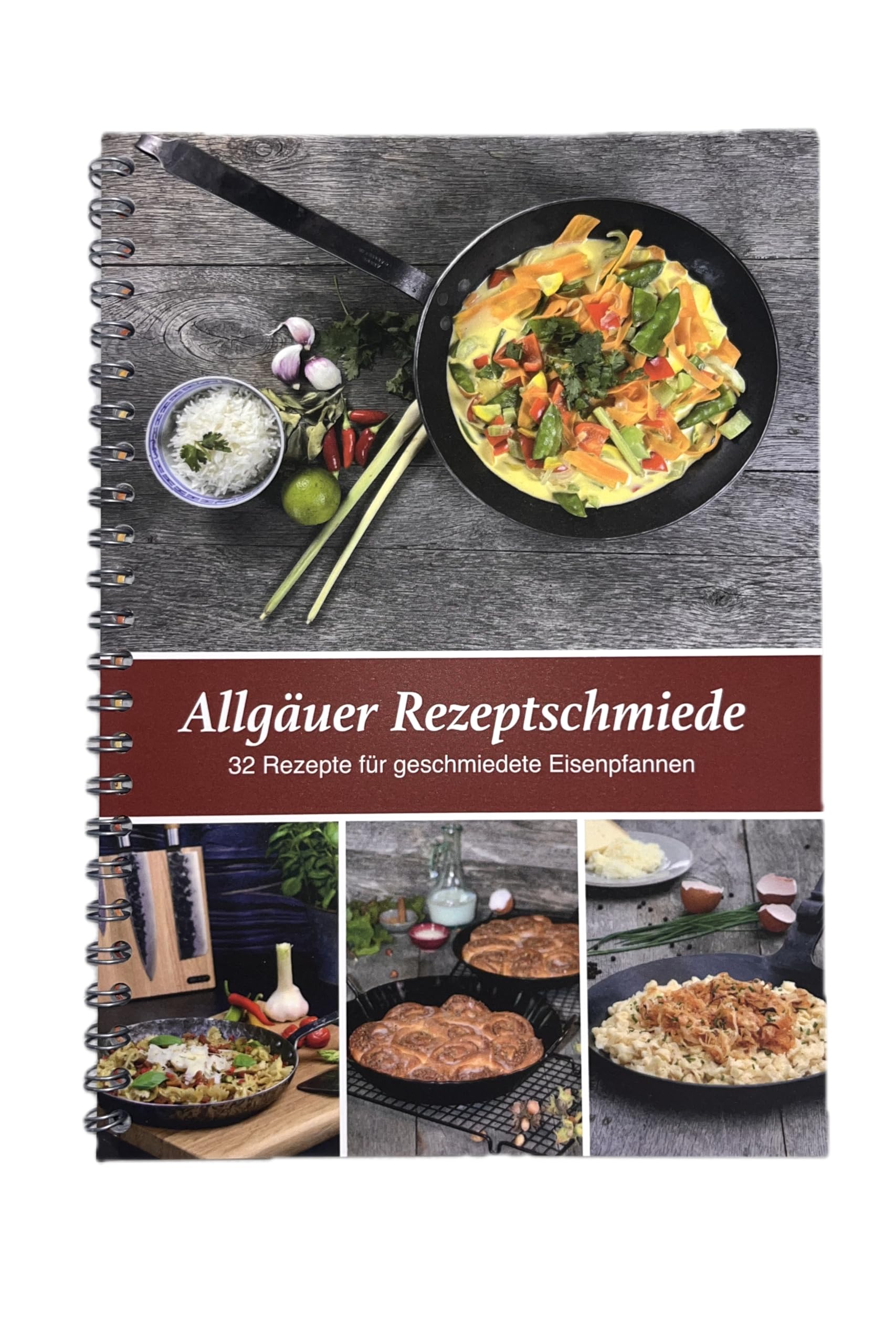 Allgäuer Rezeptschmiede: 32 Rezepte für geschmiedete Eisenpfannen Leisure, Home & Garden