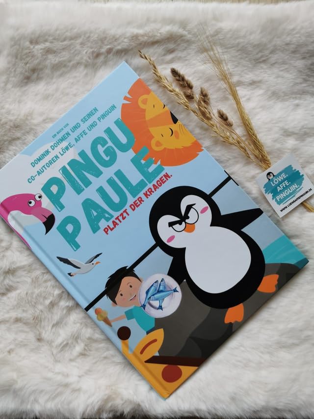 Kinderbuch "PINGU PAULE - Platzt der Kragen" (Hardcover; DIN A4; 30 Seiten) Books