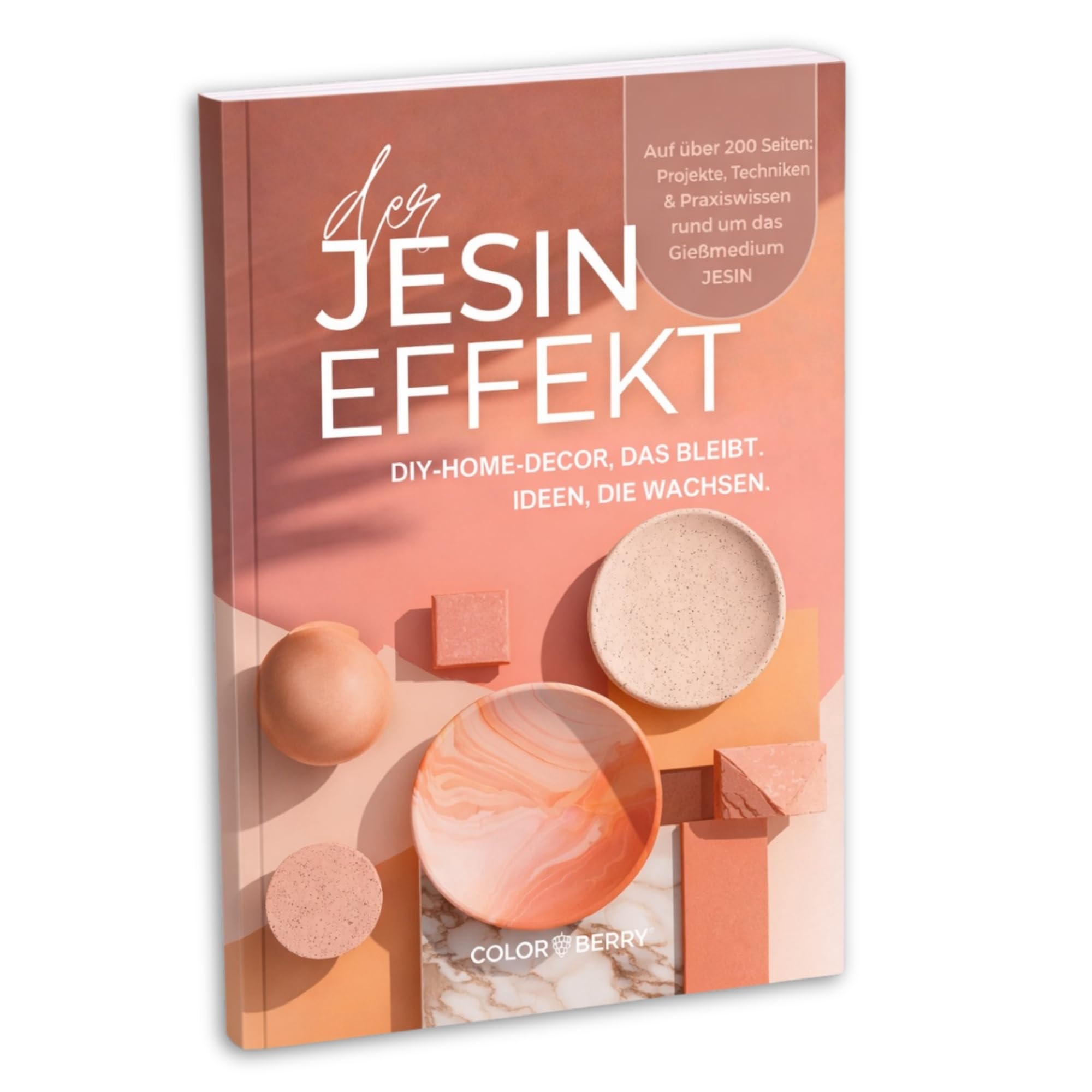 Der JESIN Effekt – Gießpulver Buch für DIY & Home Decor | Projekte, Techniken & Praxiswissen rund um JESIN Books