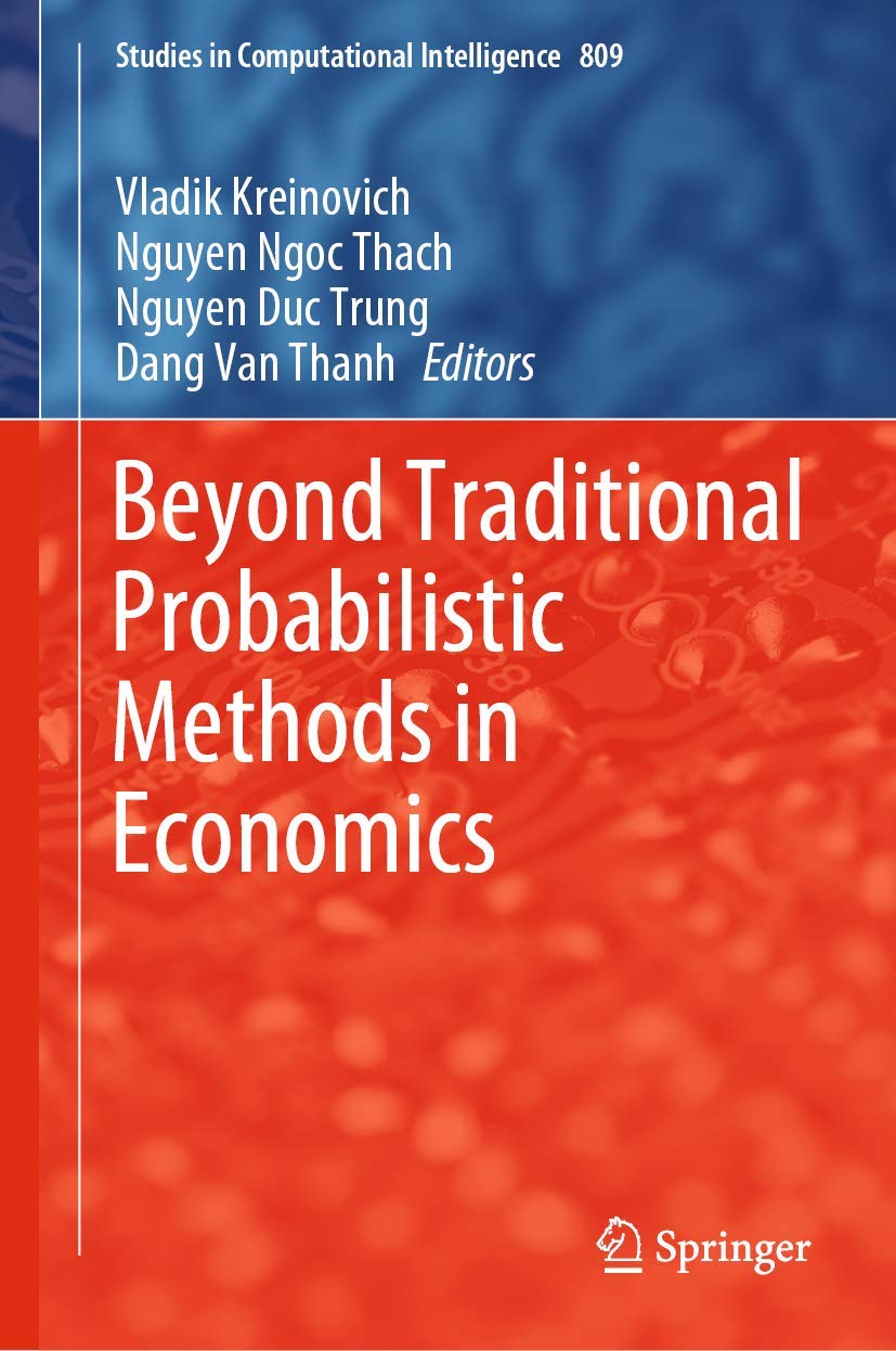 Beyond Traditional Probabilistic Methods in Economics book