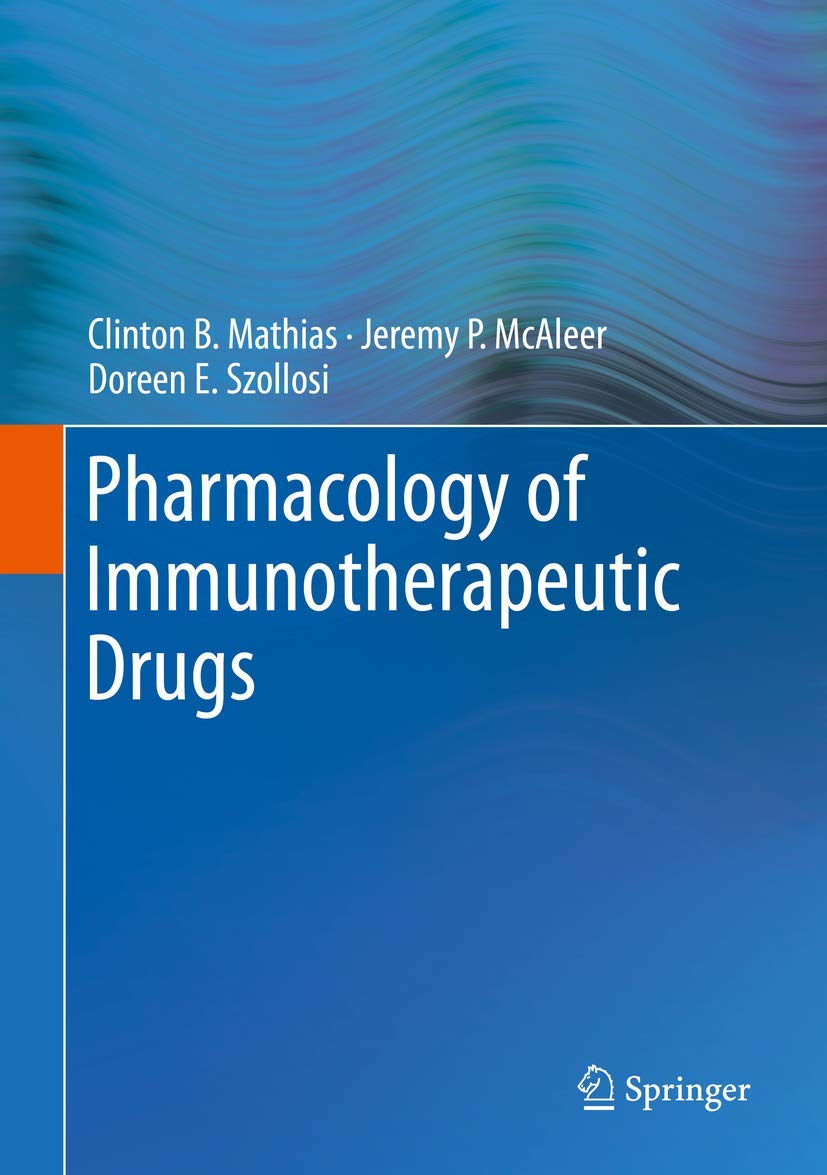 Pharmacology of Immunotherapeutic Drugs Medicine
