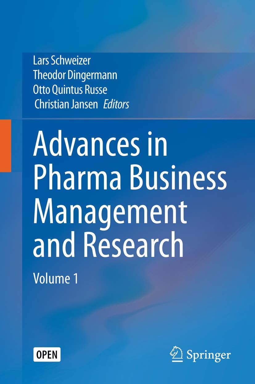 Advances in Pharma Business Management and Research book