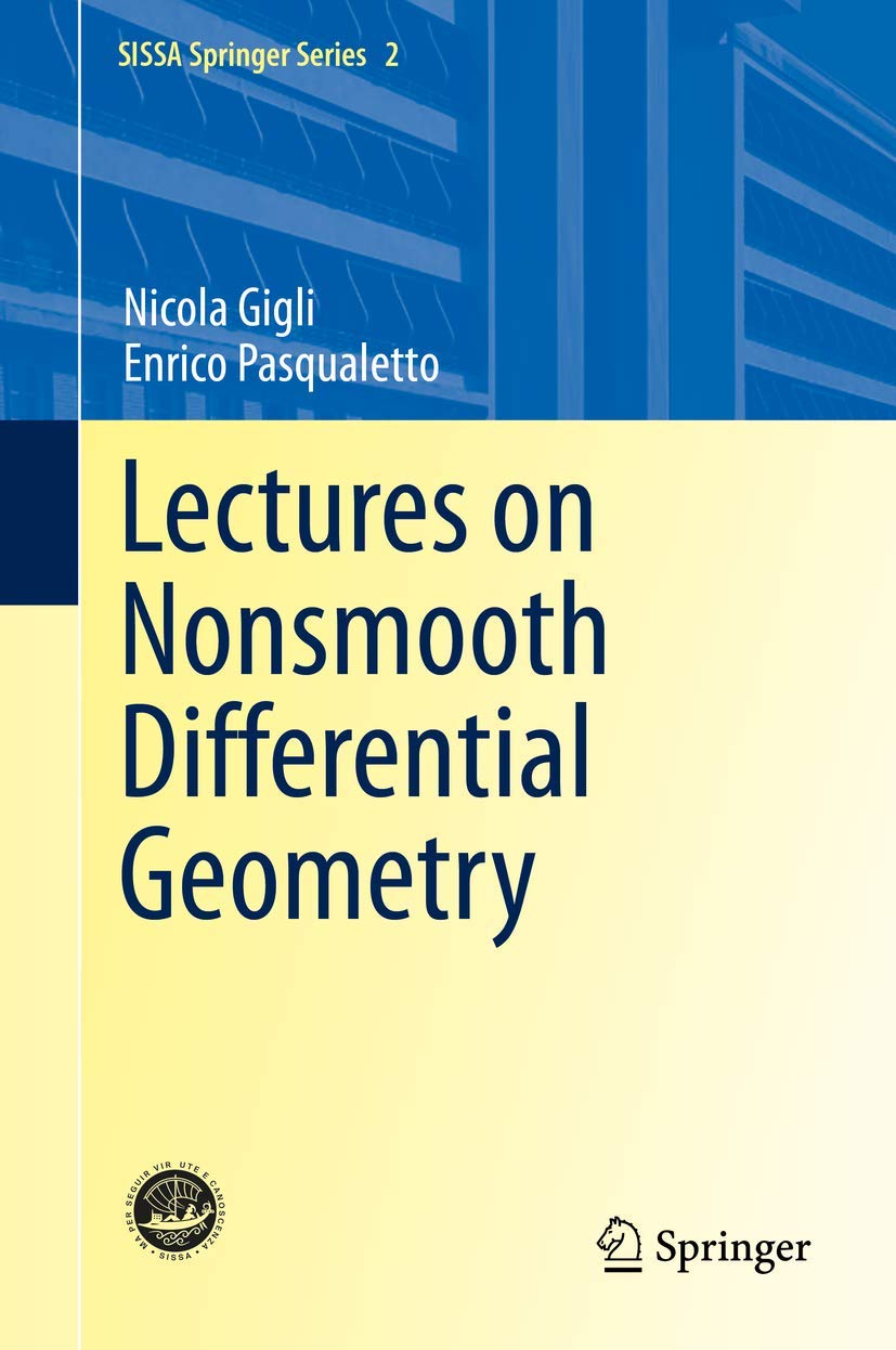 Lectures on Nonsmooth Differential Geometry (SISSA Springer Series, 2, Band 2) Mathematics