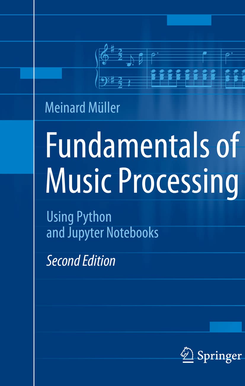 Product Image: Fundamentals of Music Processing