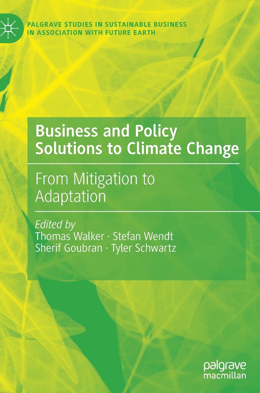 Business and Policy Solutions to Climate Change: From Mitigation to Adaptation (Palgrave Studies in Sustainable Business In Association with Future Earth) Law