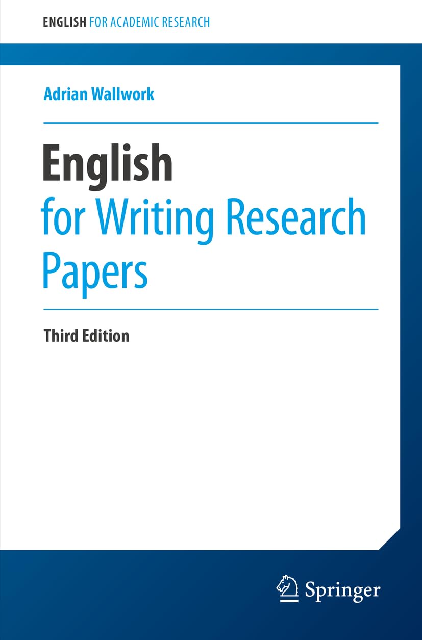 English for Writing Research Papers (English for Academic Research) Social Sciences