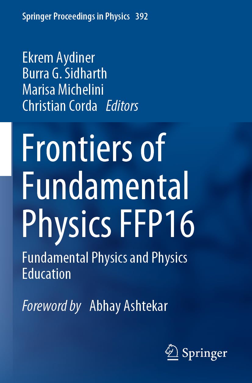 Frontiers of Fundamental Physics FFP16 Natural Sciences