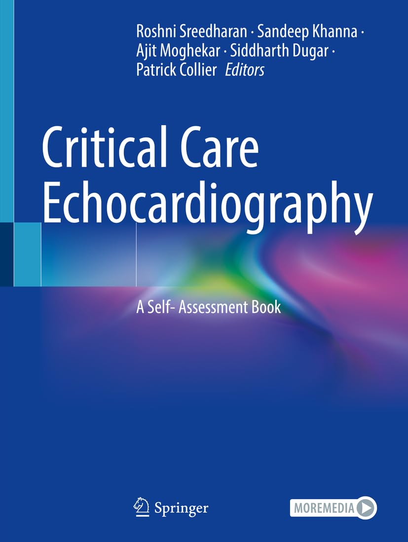 Critical Care Echocardiography: A Self- Assessment Book Medicine
