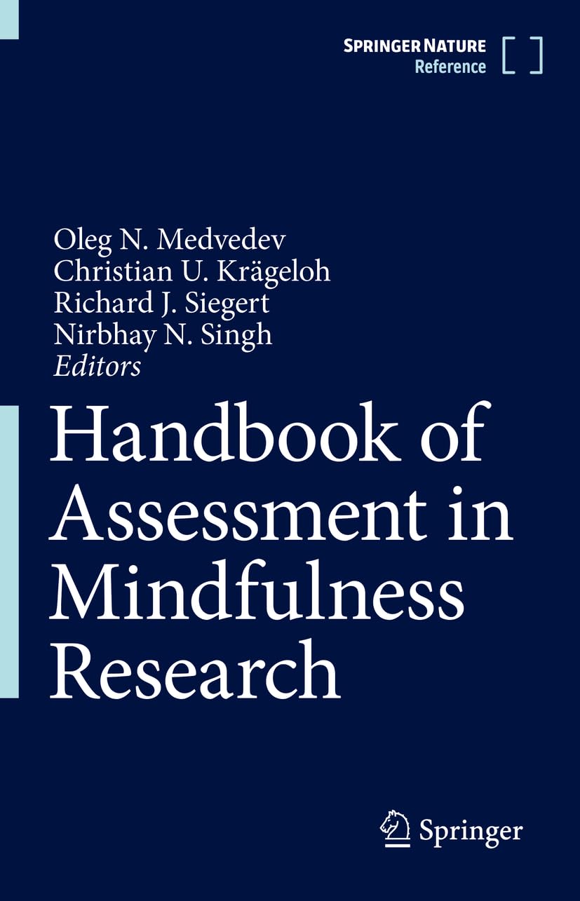 Handbook of Assessment in Mindfulness Research Medicine