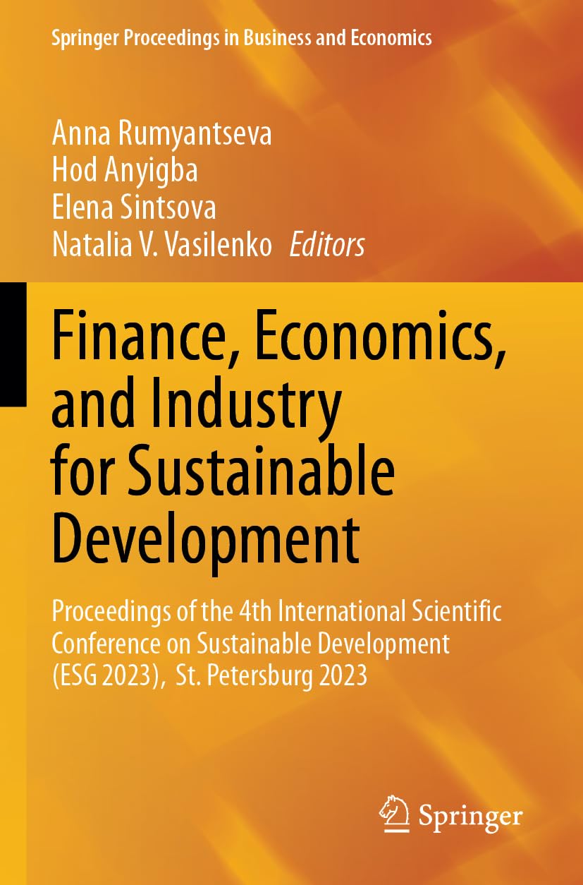 Finance, Economics, and Industry for Sustainable Development Law