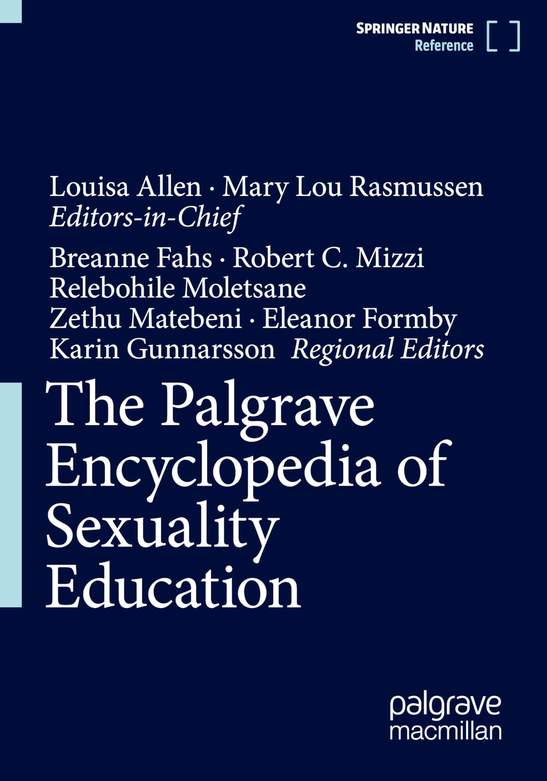 The Palgrave Encyclopedia of Sexuality Education Law
