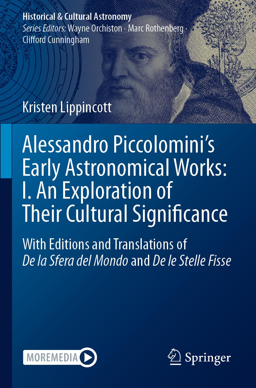 Alessandro Piccolomini's Early Astronomical Works: I. An Exploration of Their Cultural Significance Geology & Geography